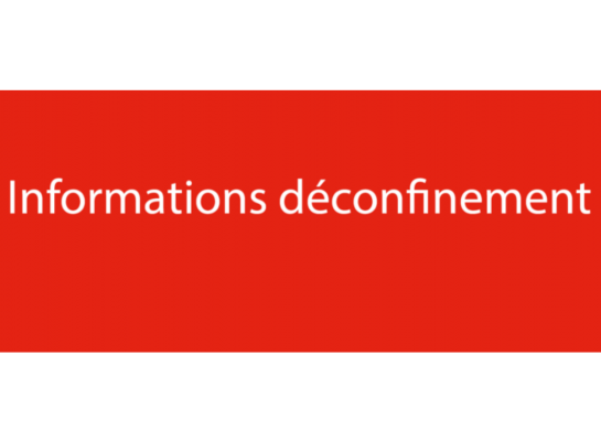 RÉOUVERTURE DE NOTRE ACCUEIL (TOUR H)