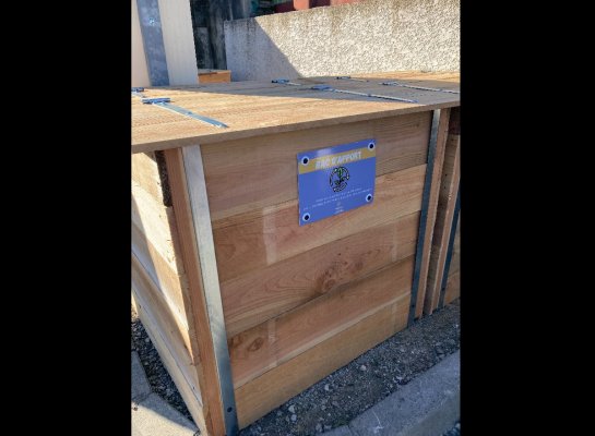 Inauguration de l'aire de compostage à la Résidence Le Clos du Jardinier