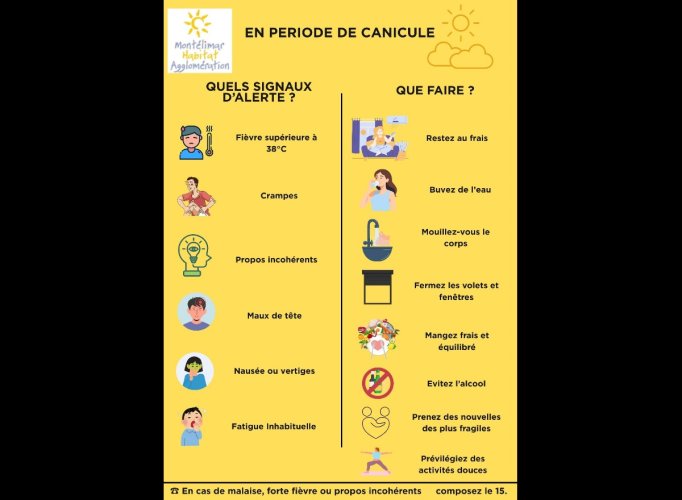 SENSIBILISATION CANICULE